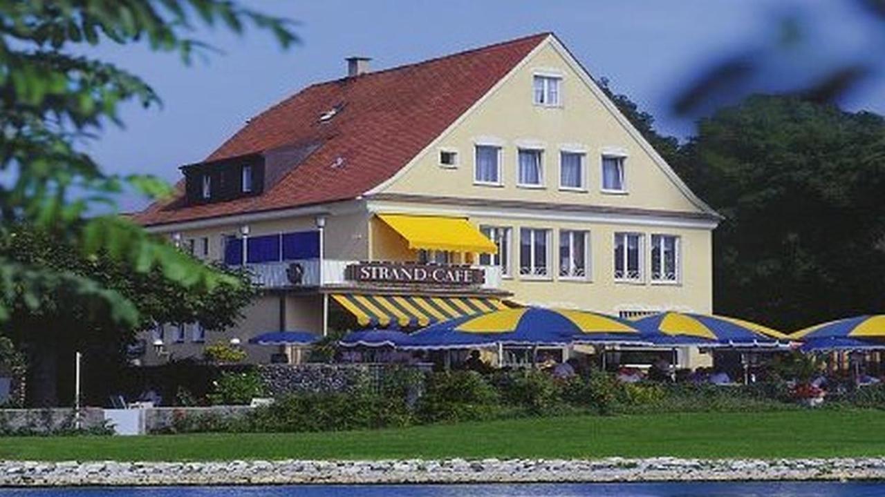 Hotel Strand-Cafe Mit Gaestehaus Charlotte Langenargen Exterior photo